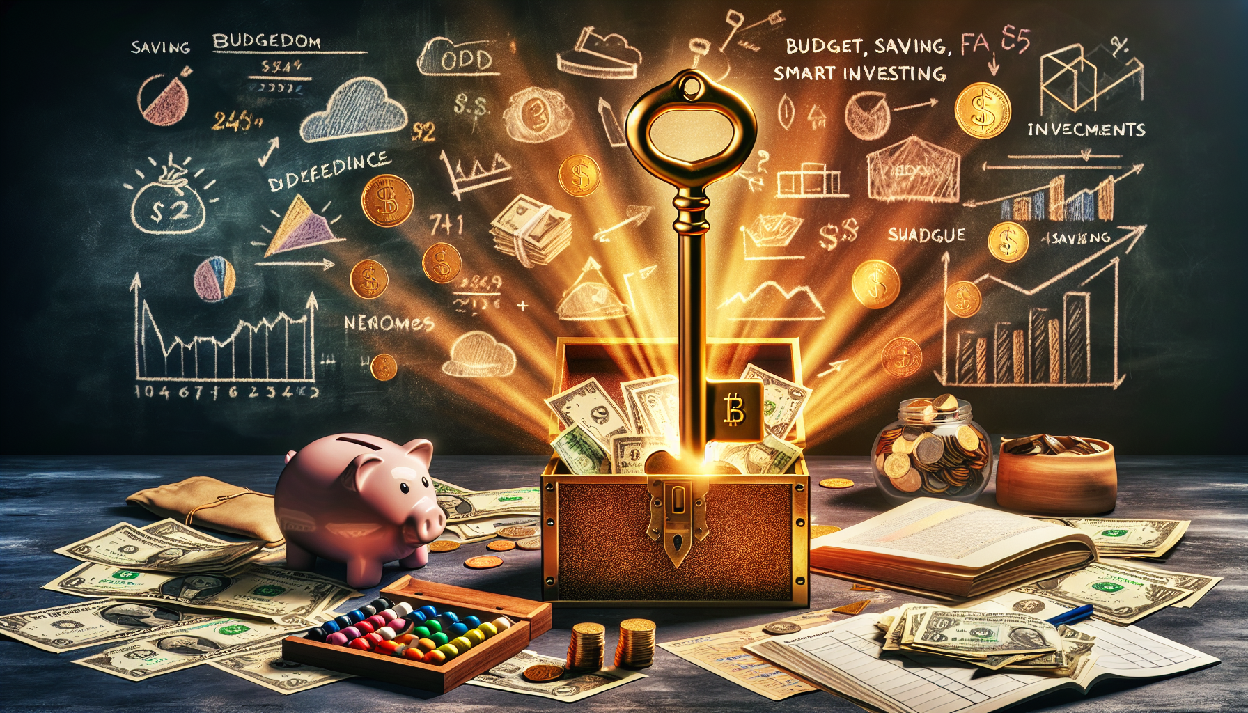 AI-generated image to illustrate the content of Dollar Sense Future.