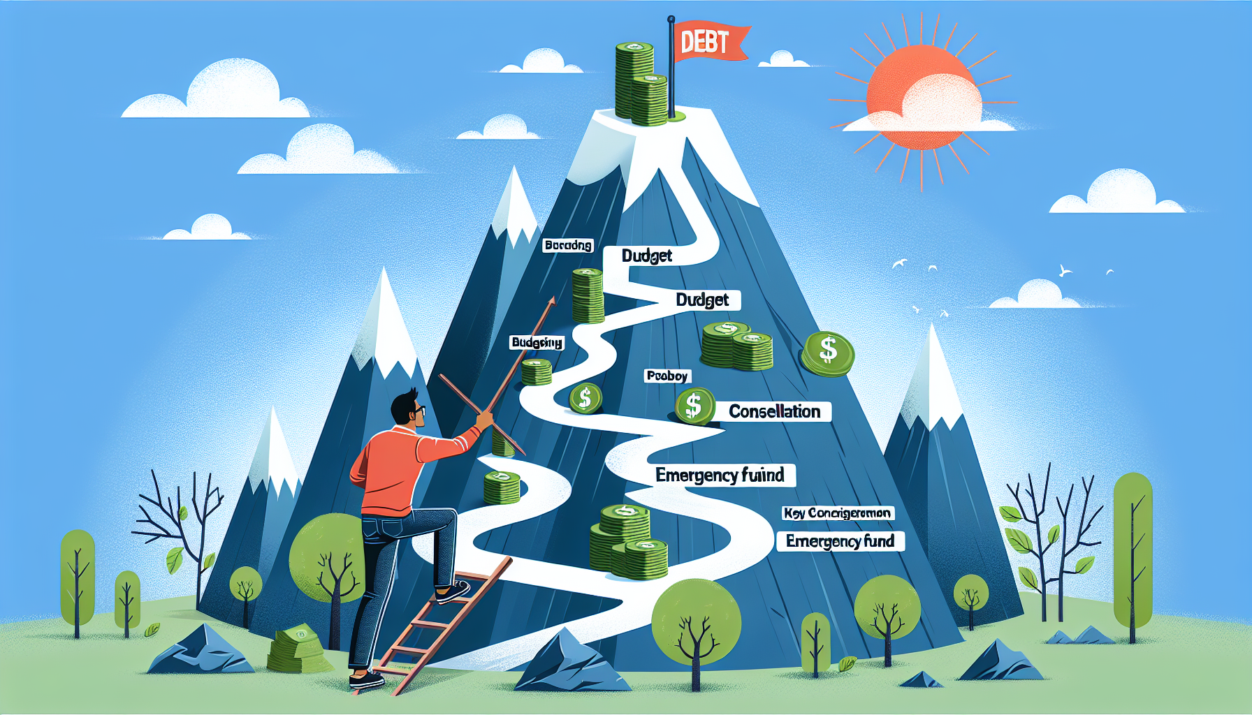 AI-generated image to illustrate the content of Dollar Sense Future.