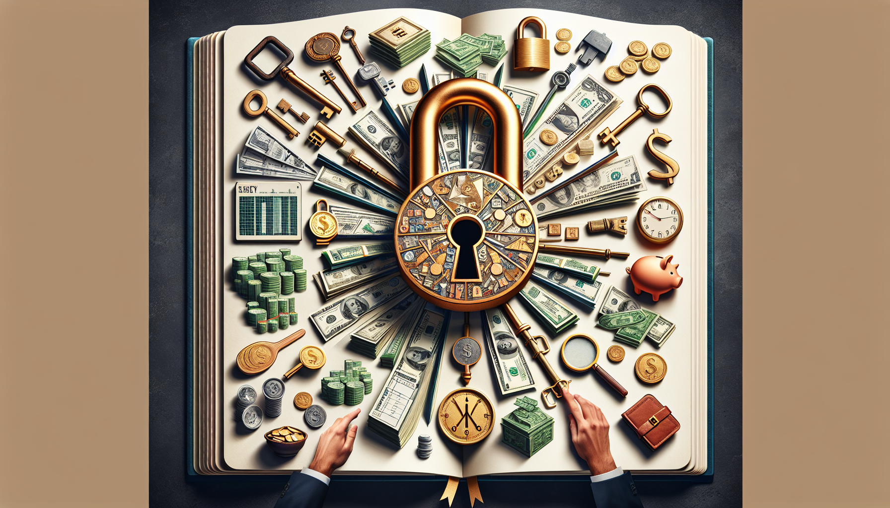 AI-generated image to illustrate the content of Dollar Sense Future.