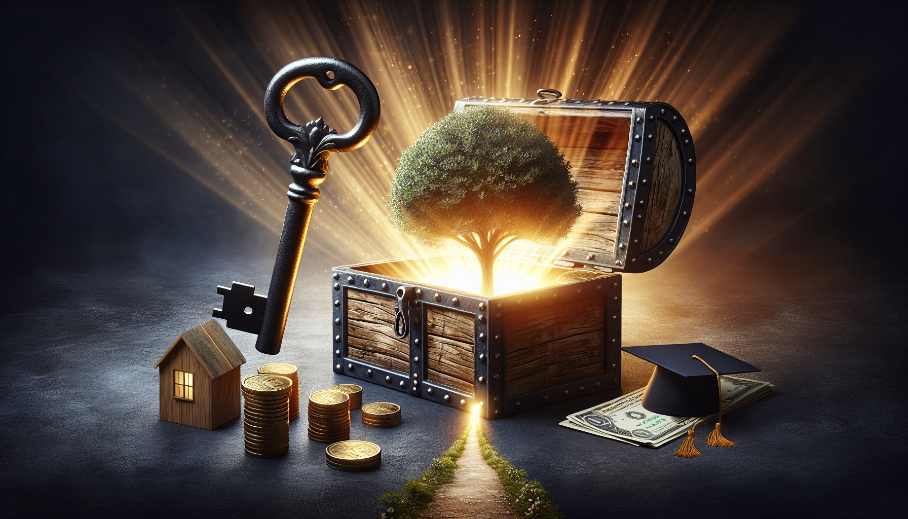 AI-generated image to illustrate the content of Dollar Sense Future.