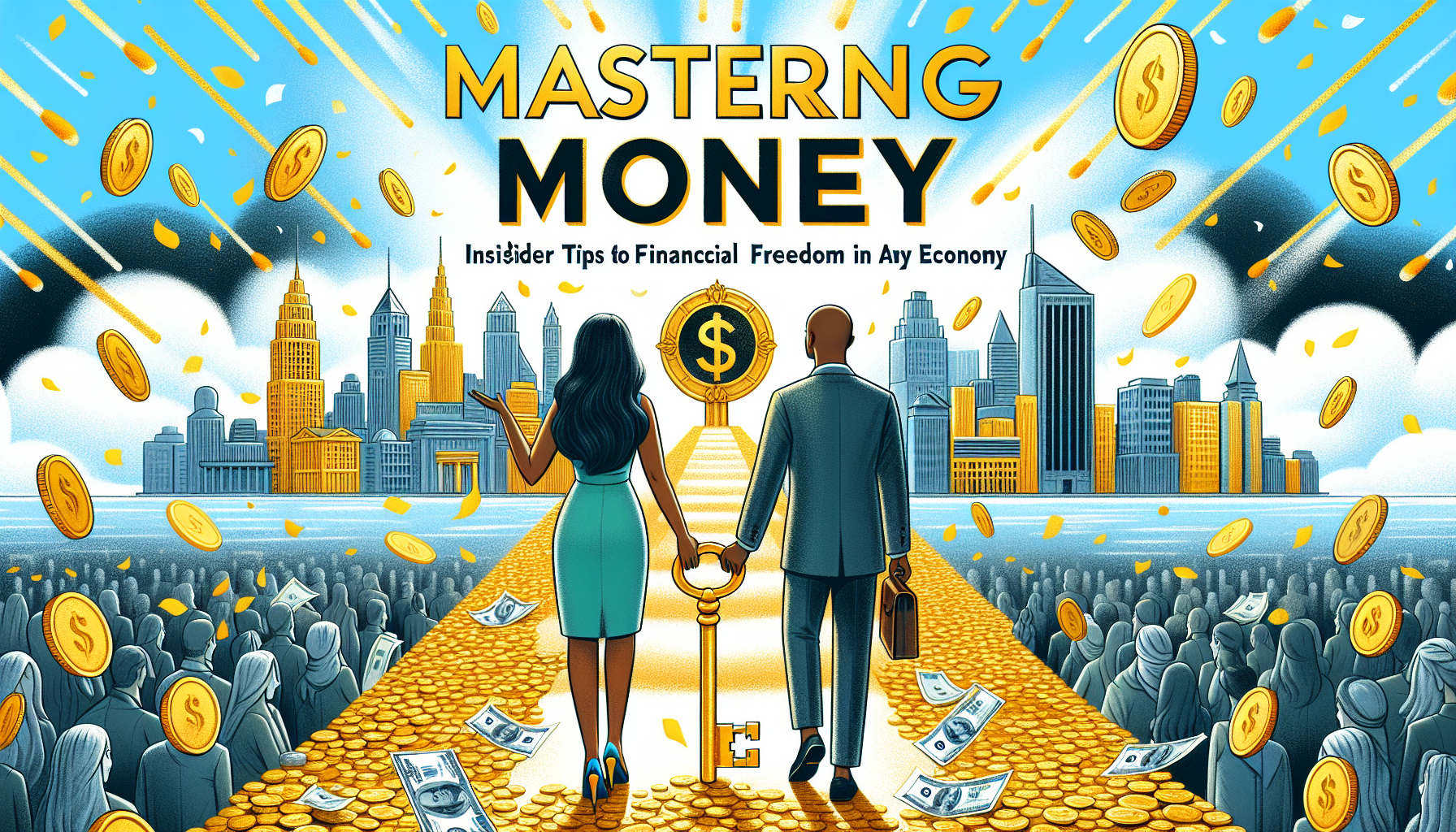 AI-generated image to illustrate the content of Dollar Sense Future.