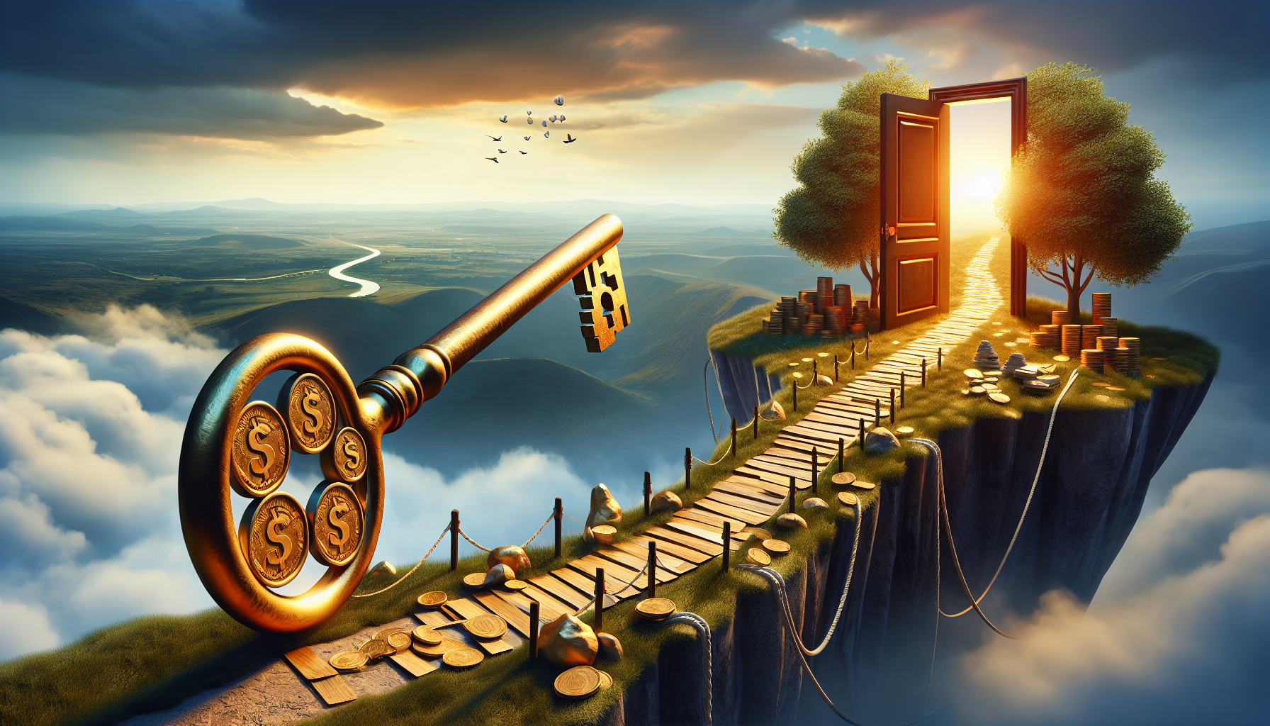 AI-generated image to illustrate the content of Dollar Sense Future.