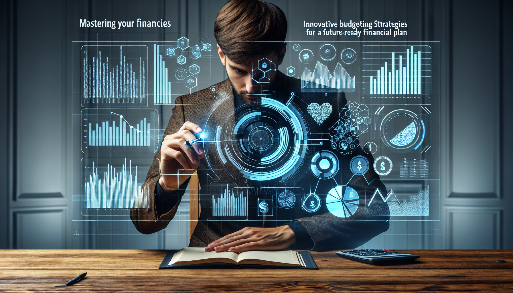 AI-generated image to illustrate the content of Dollar Sense Future.