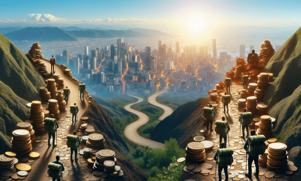 AI-generated image to illustrate the content of Dollar Sense Future.