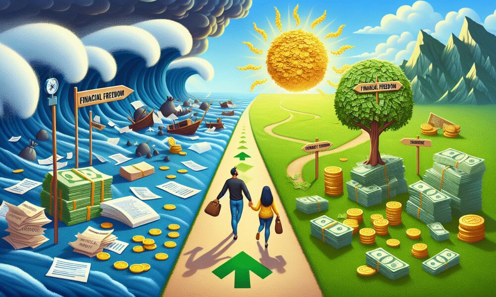 AI-generated image to illustrate the content of Dollar Sense Future.