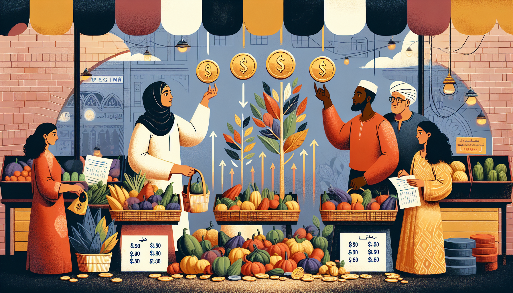 AI-generated image to illustrate the content of Dollar Sense Future.