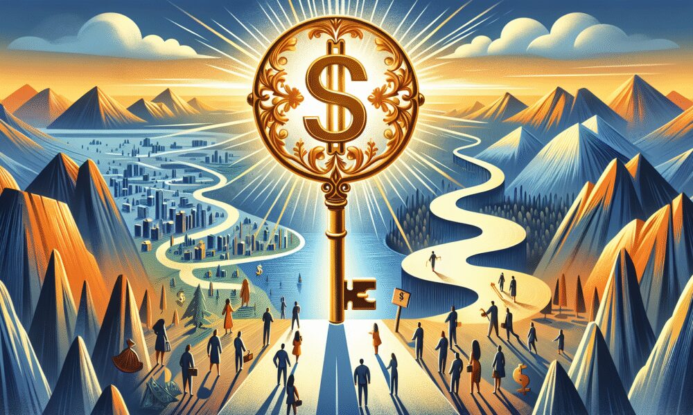 AI-generated image to illustrate the content of Dollar Sense Future.