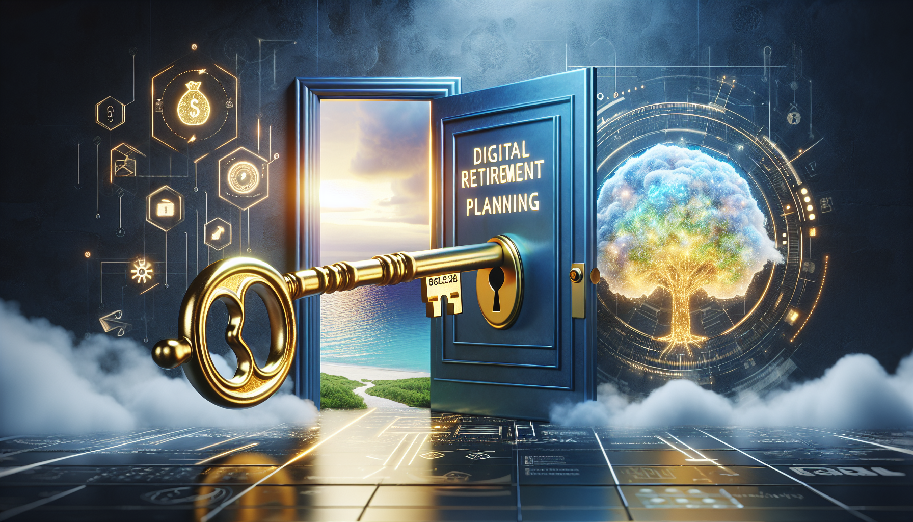 AI-generated image to illustrate the content of Dollar Sense Future.