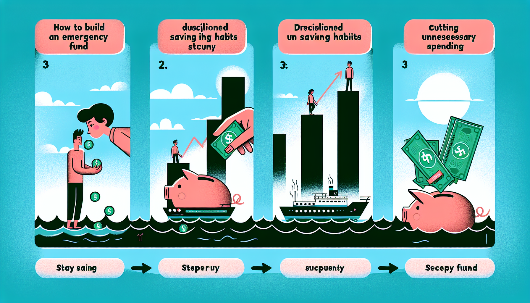 AI-generated image to illustrate the content of Dollar Sense Future.