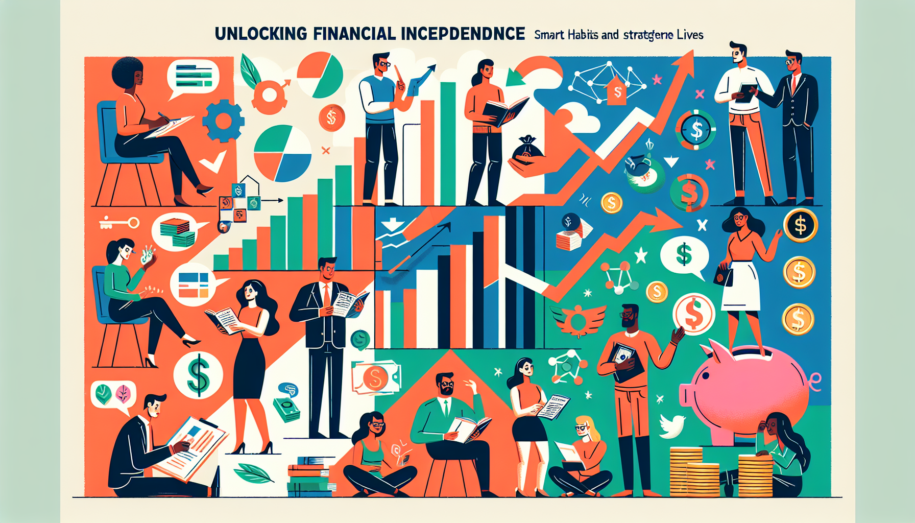 AI-generated image to illustrate the content of Dollar Sense Future.