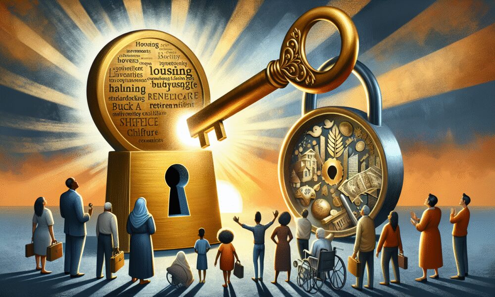 AI-generated image to illustrate the content of Dollar Sense Future.