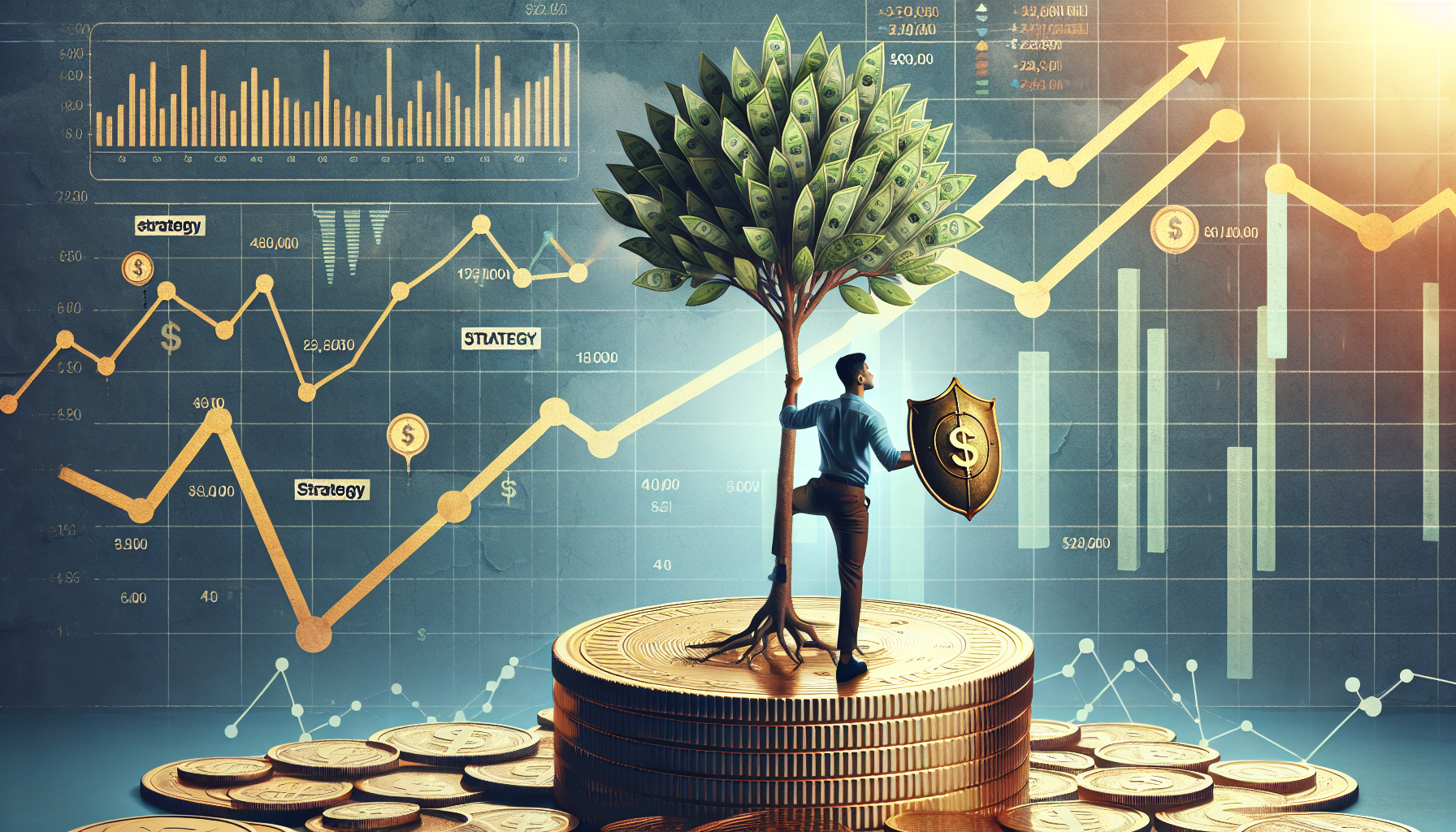 AI-generated image to illustrate the content of Dollar Sense Future.