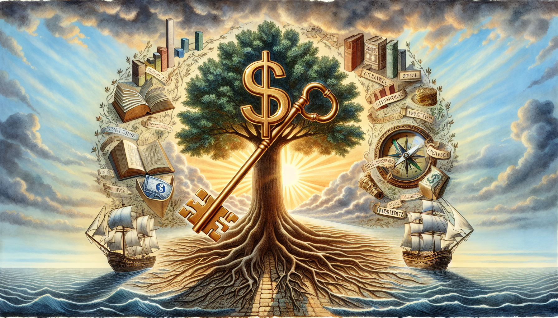 AI-generated image to illustrate the content of Dollar Sense Future.