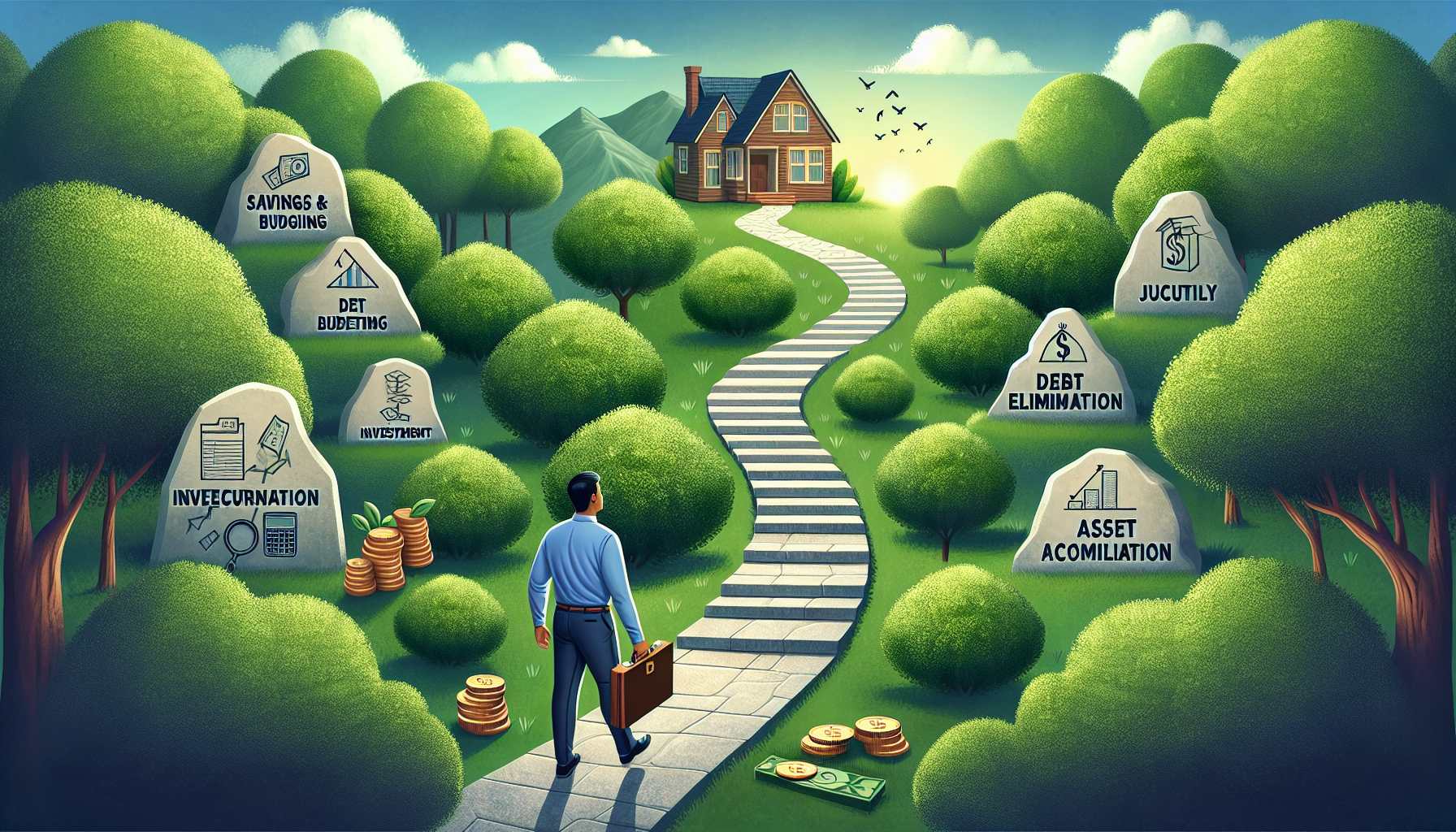 AI-generated image to illustrate the content of Dollar Sense Future.