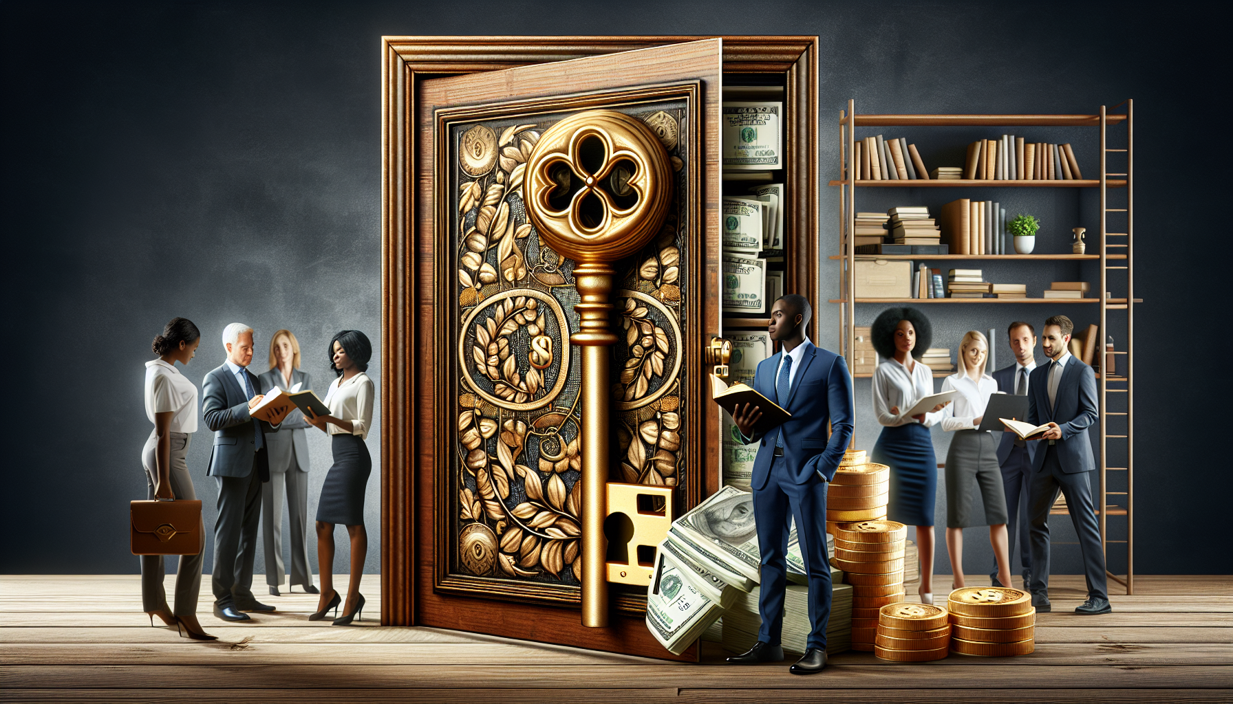 AI-generated image to illustrate the content of Dollar Sense Future.