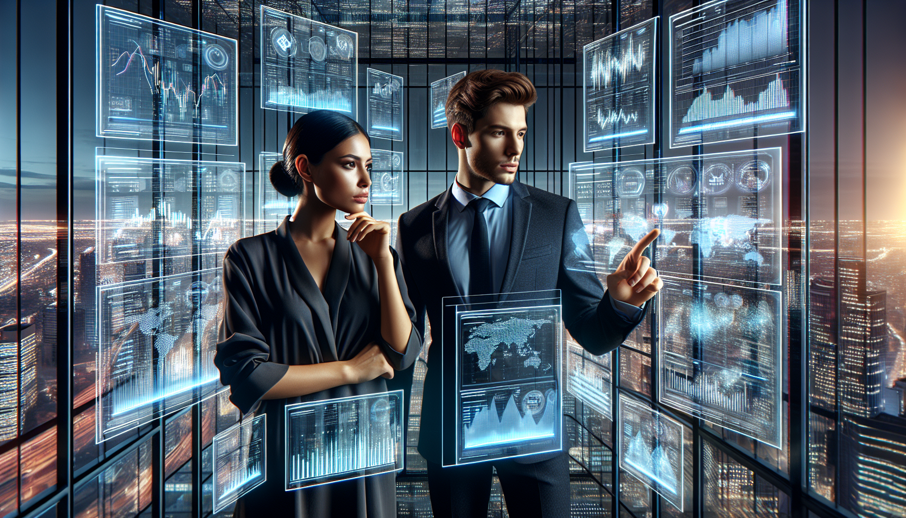 AI-generated image to illustrate the content of Dollar Sense Future.