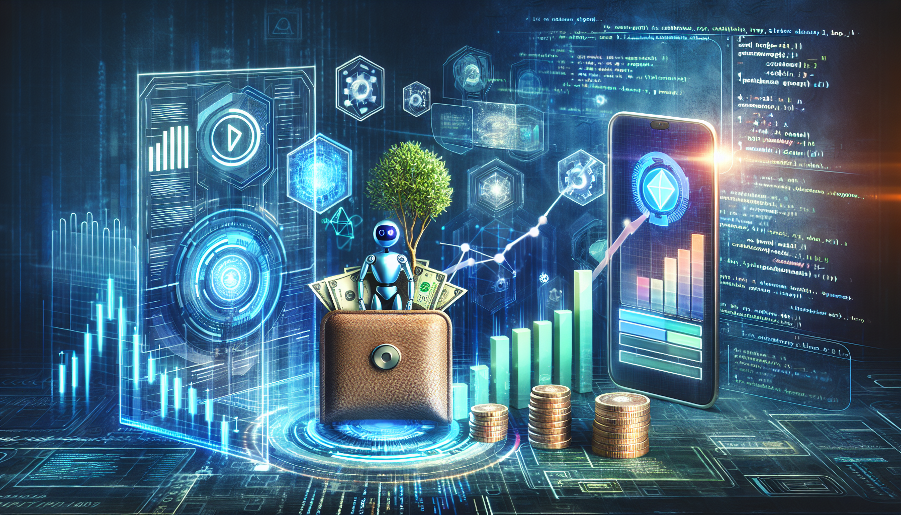 AI-generated image to illustrate the content of Dollar Sense Future.