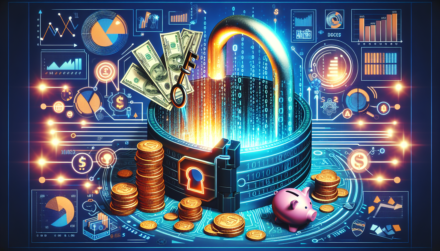 AI-generated image to illustrate the content of Dollar Sense Future.