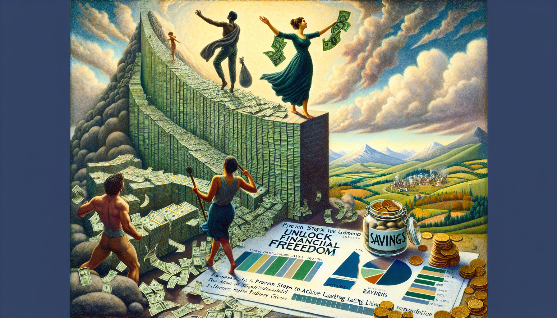 AI-generated image to illustrate the content of Dollar Sense Future.