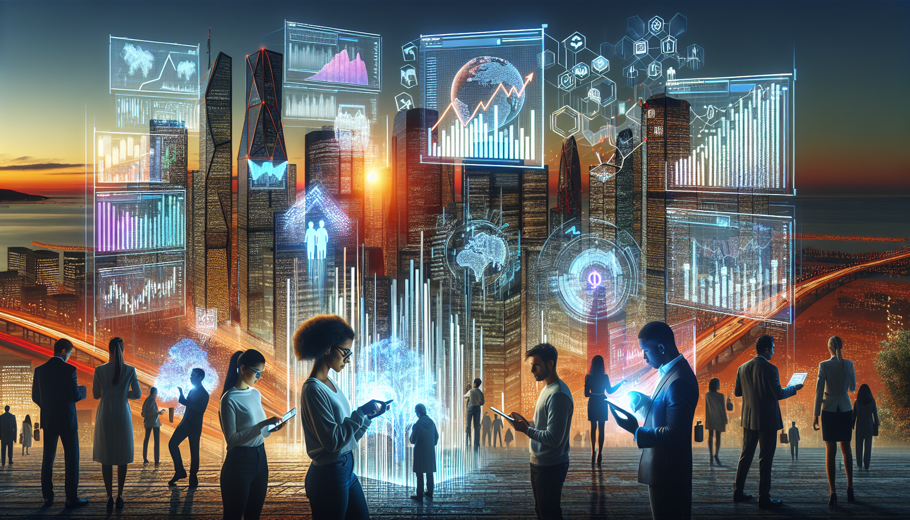 AI-generated image to illustrate the content of Dollar Sense Future.