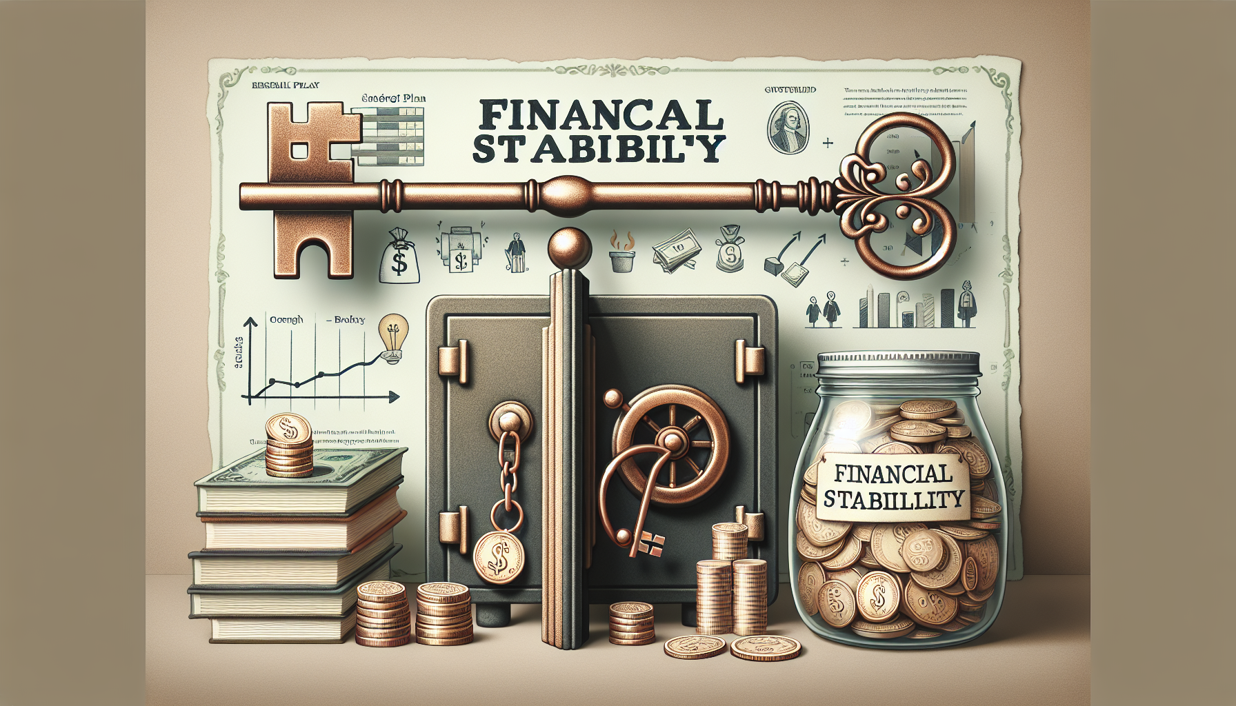 AI-generated image to illustrate the content of Dollar Sense Future.