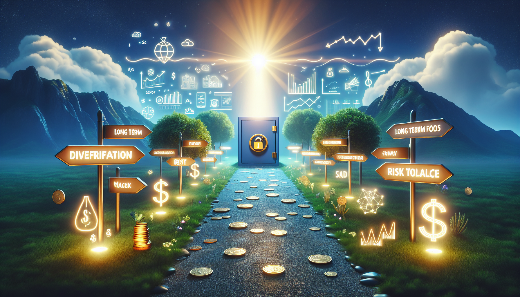 AI-generated image to illustrate the content of Dollar Sense Future.