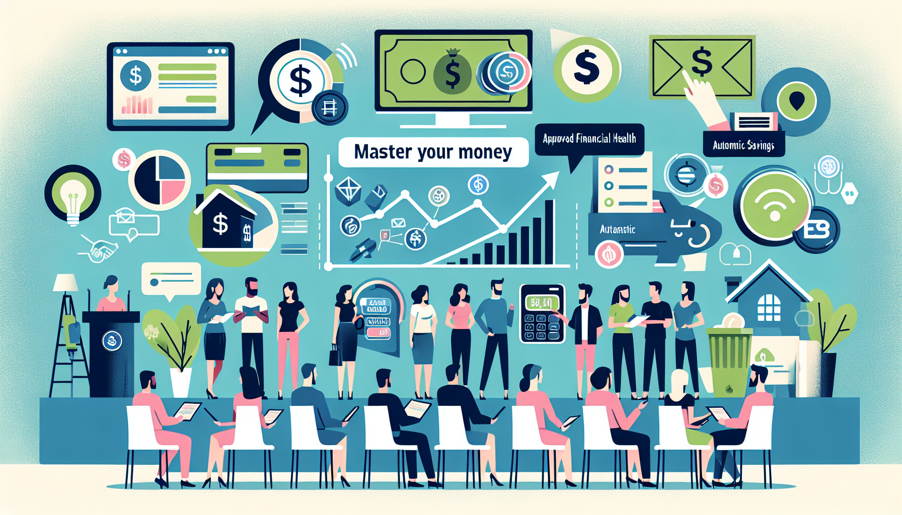 AI-generated image to illustrate the content of Dollar Sense Future.