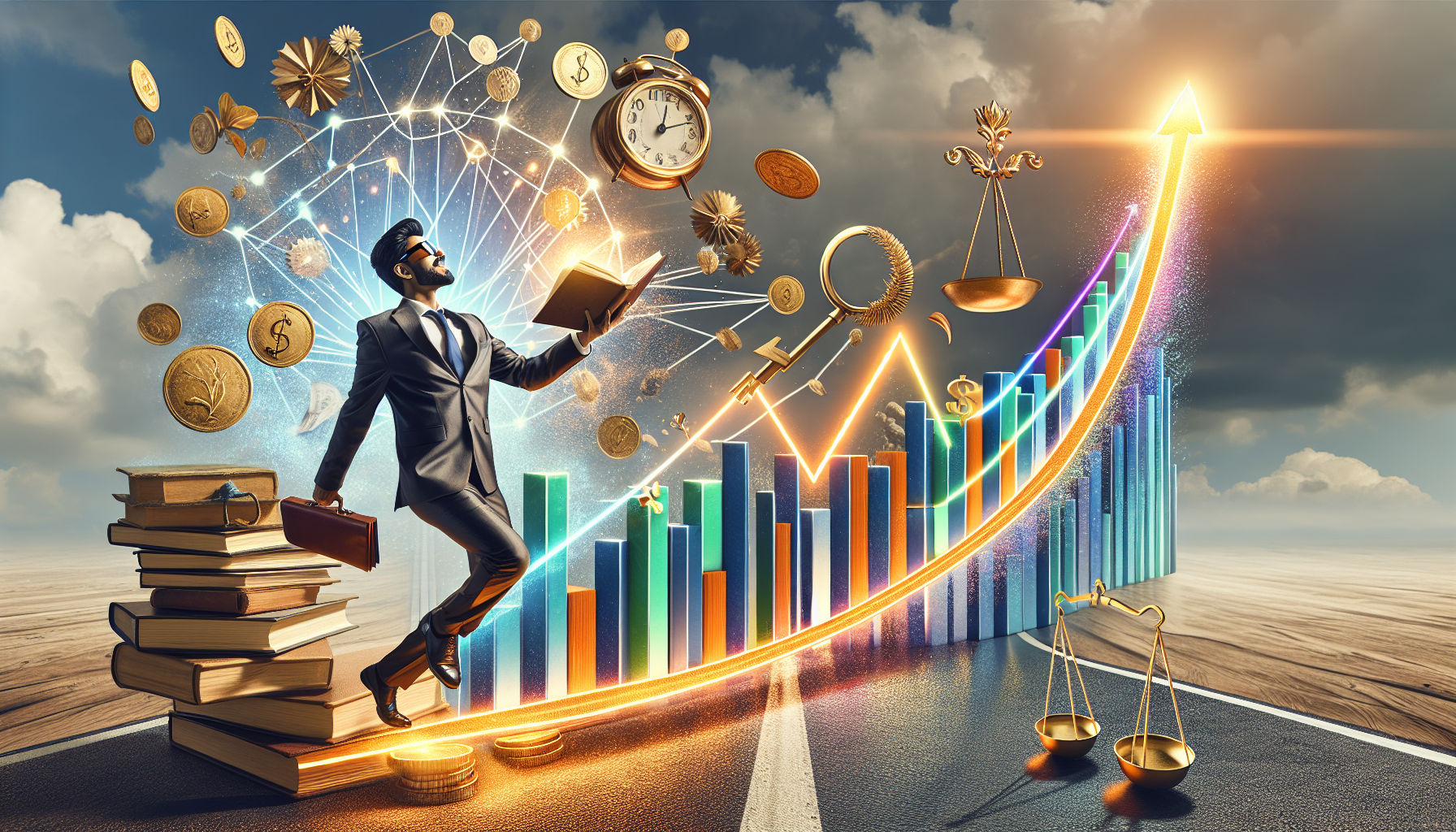 AI-generated image to illustrate the content of Dollar Sense Future.