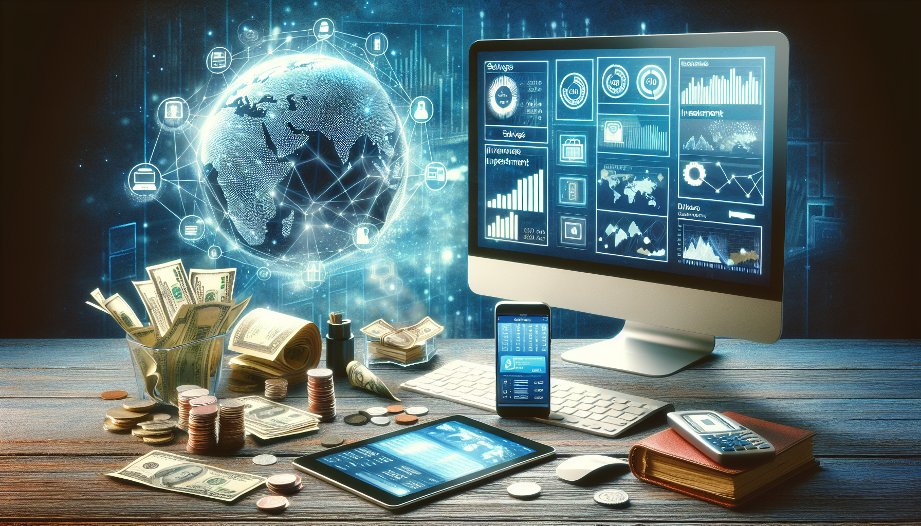 AI-generated image to illustrate the content of Dollar Sense Future.