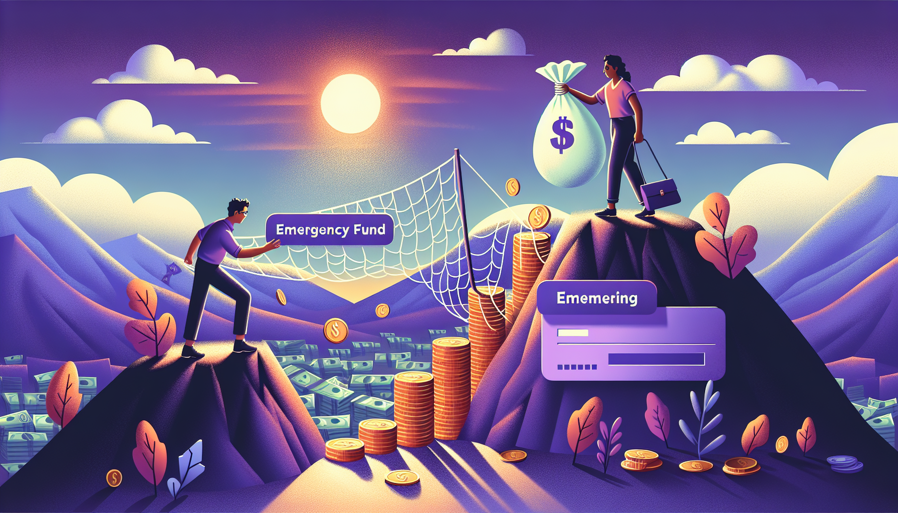 AI-generated image to illustrate the content of Dollar Sense Future.