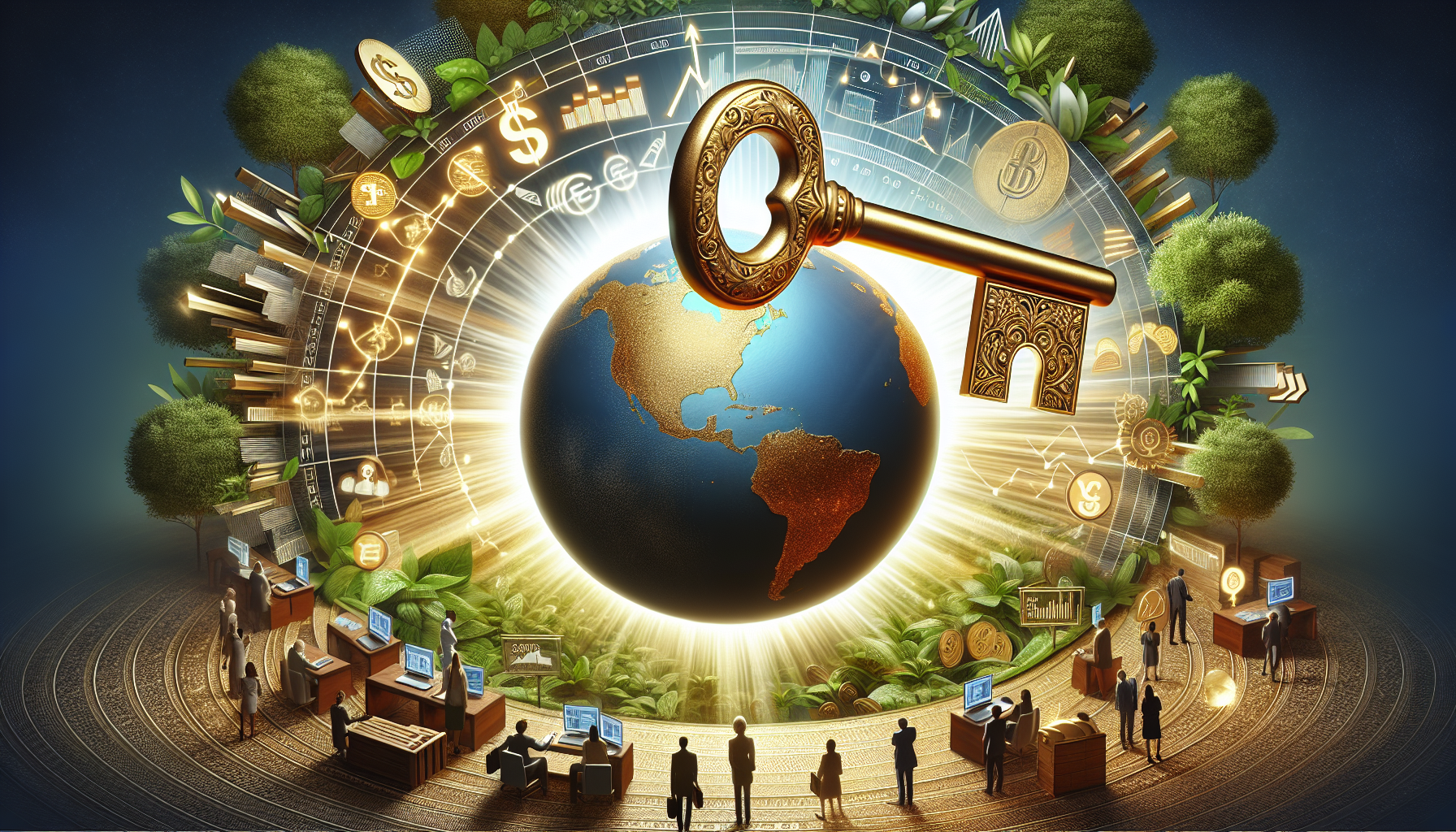 AI-generated image to illustrate the content of Dollar Sense Future.