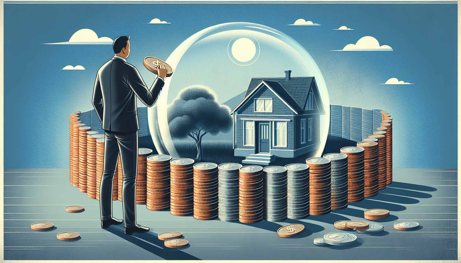 AI-generated image to illustrate the content of Dollar Sense Future.