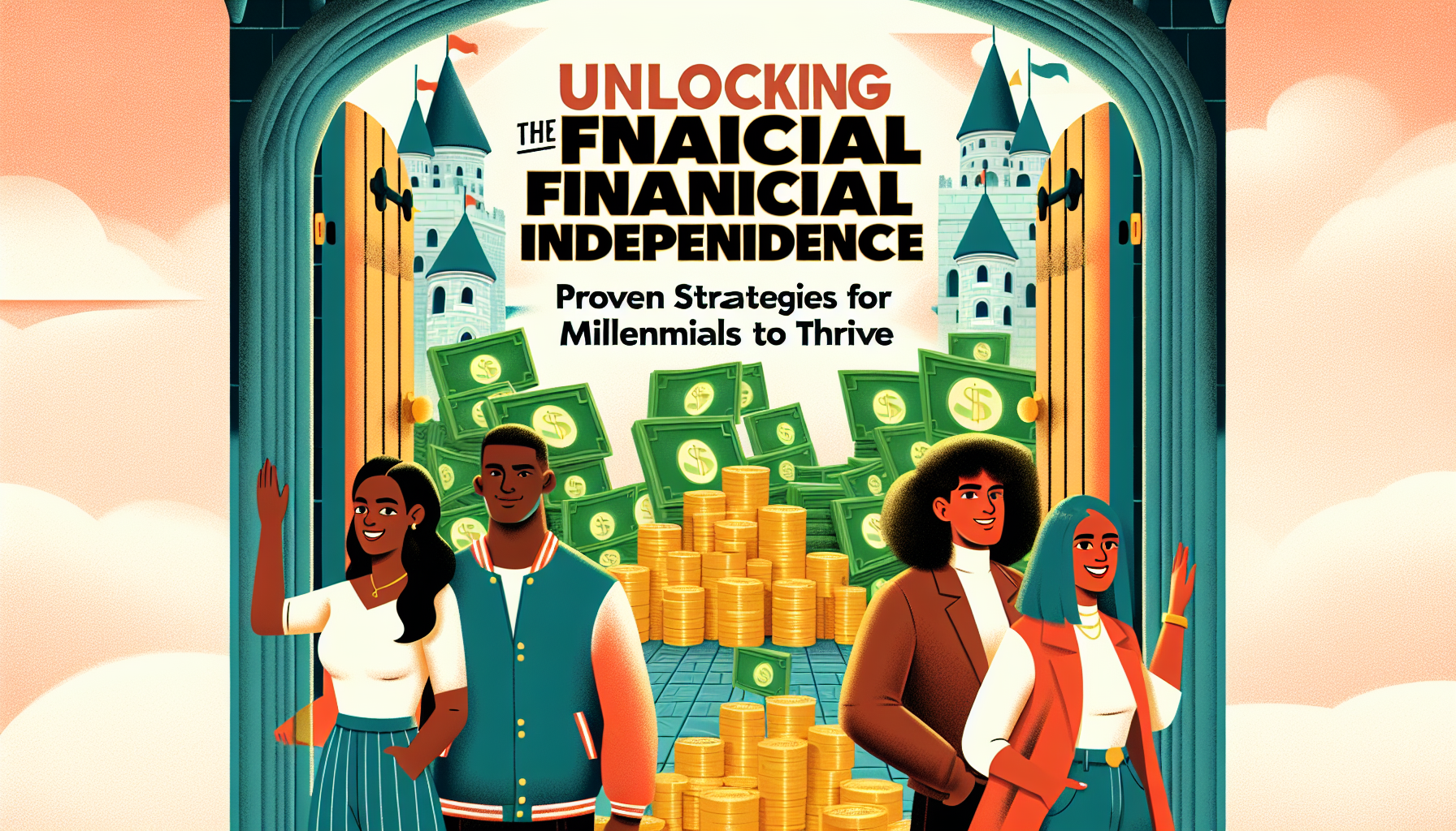 AI-generated image to illustrate the content of Dollar Sense Future.