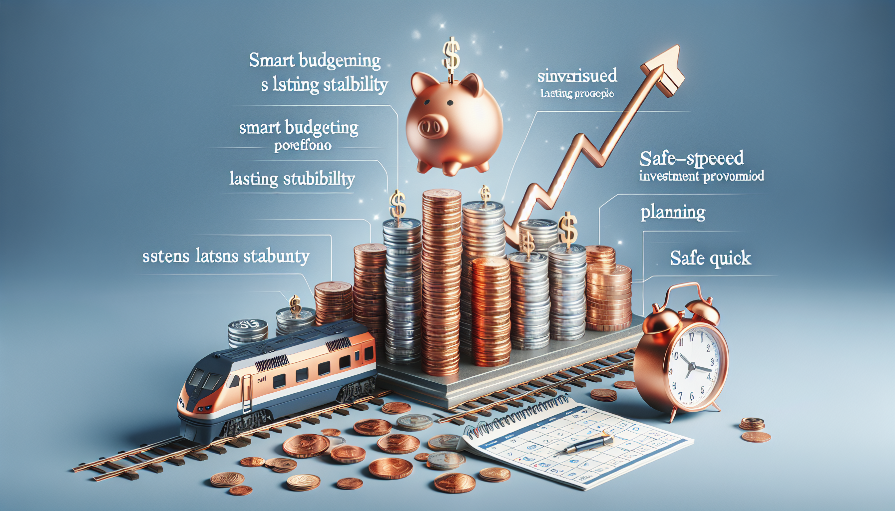 AI-generated image to illustrate the content of Dollar Sense Future.