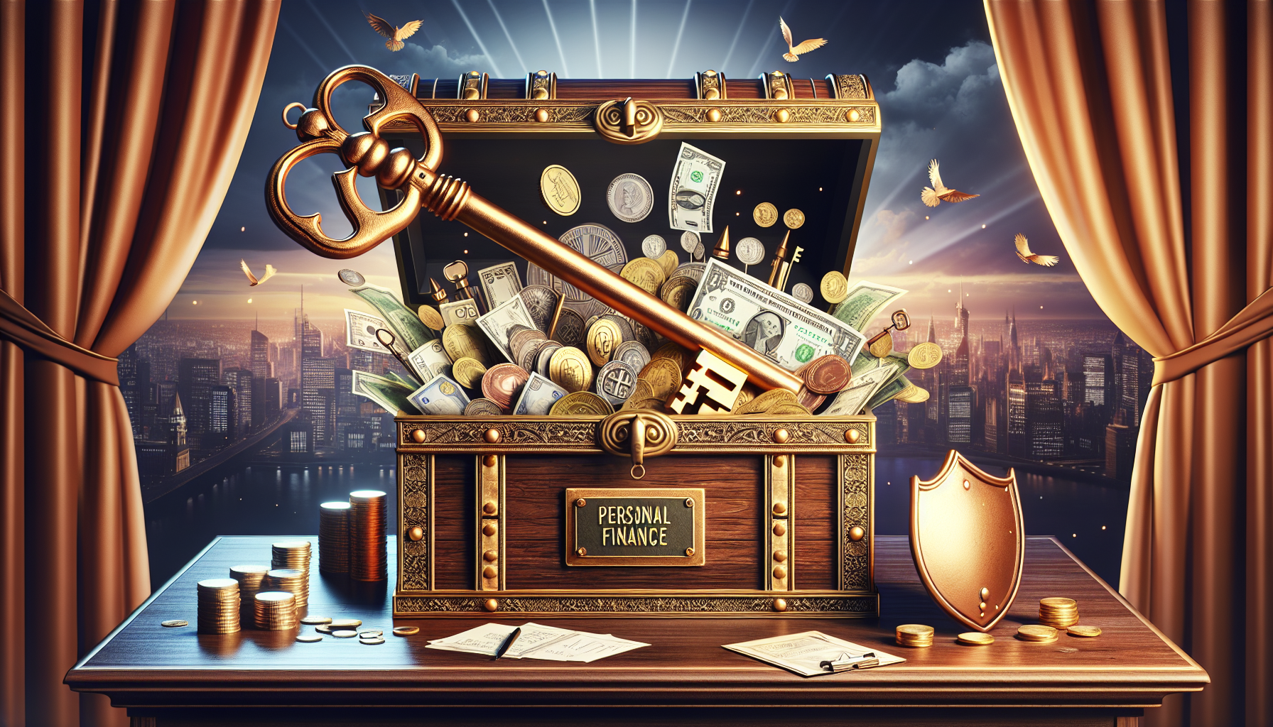 AI-generated image to illustrate the content of Dollar Sense Future.