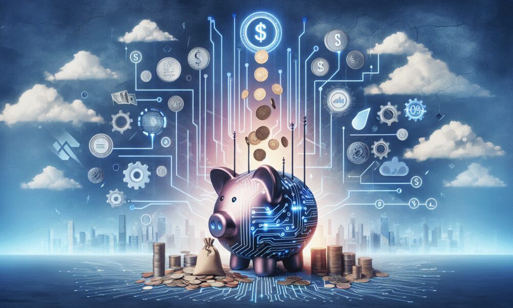 AI-generated image to illustrate the content of Dollar Sense Future.