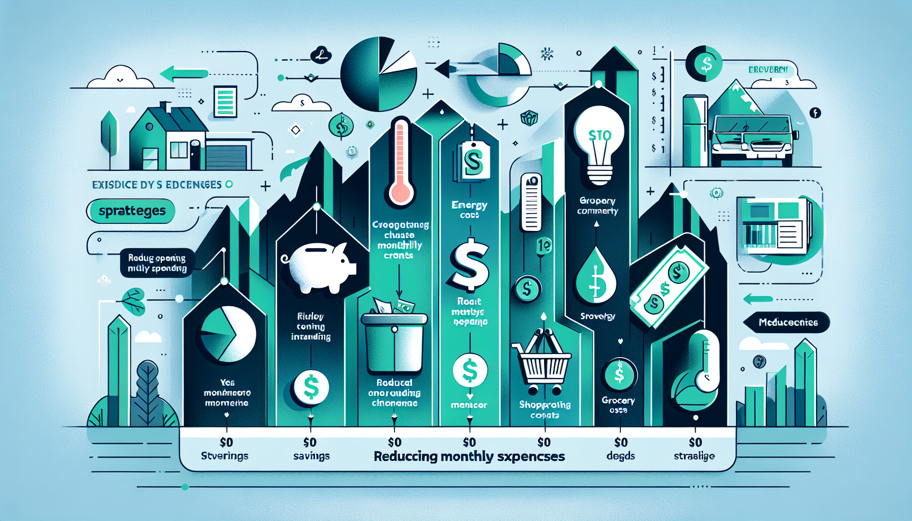 AI-generated image to illustrate the content of Dollar Sense Future.