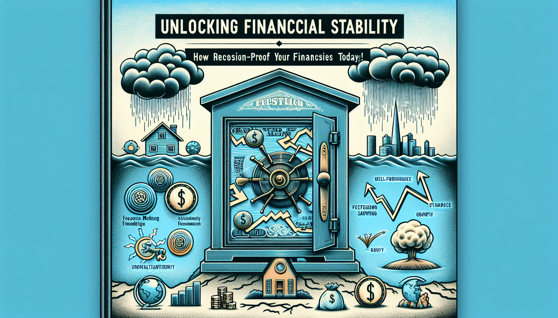 AI-generated image to illustrate the content of Dollar Sense Future.