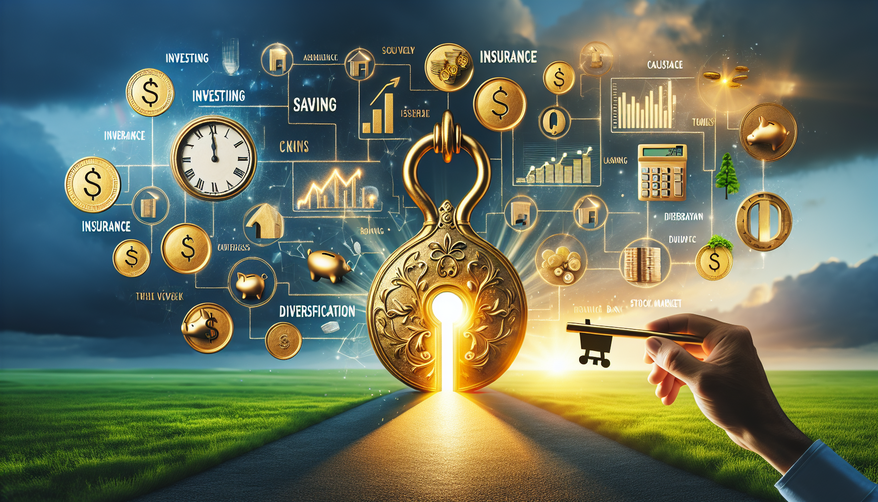 AI-generated image to illustrate the content of Dollar Sense Future.