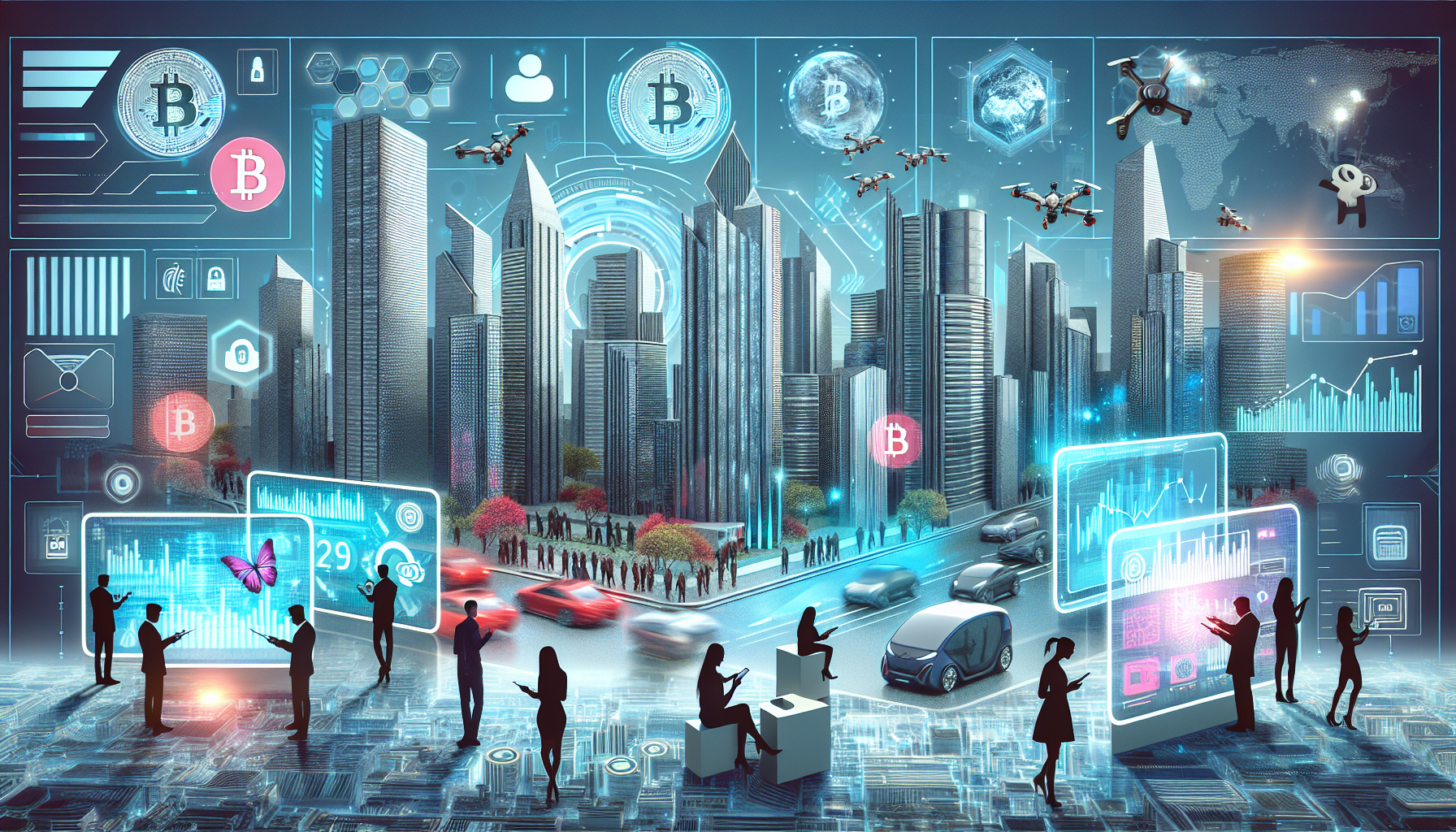 AI-generated image to illustrate the content of Dollar Sense Future.