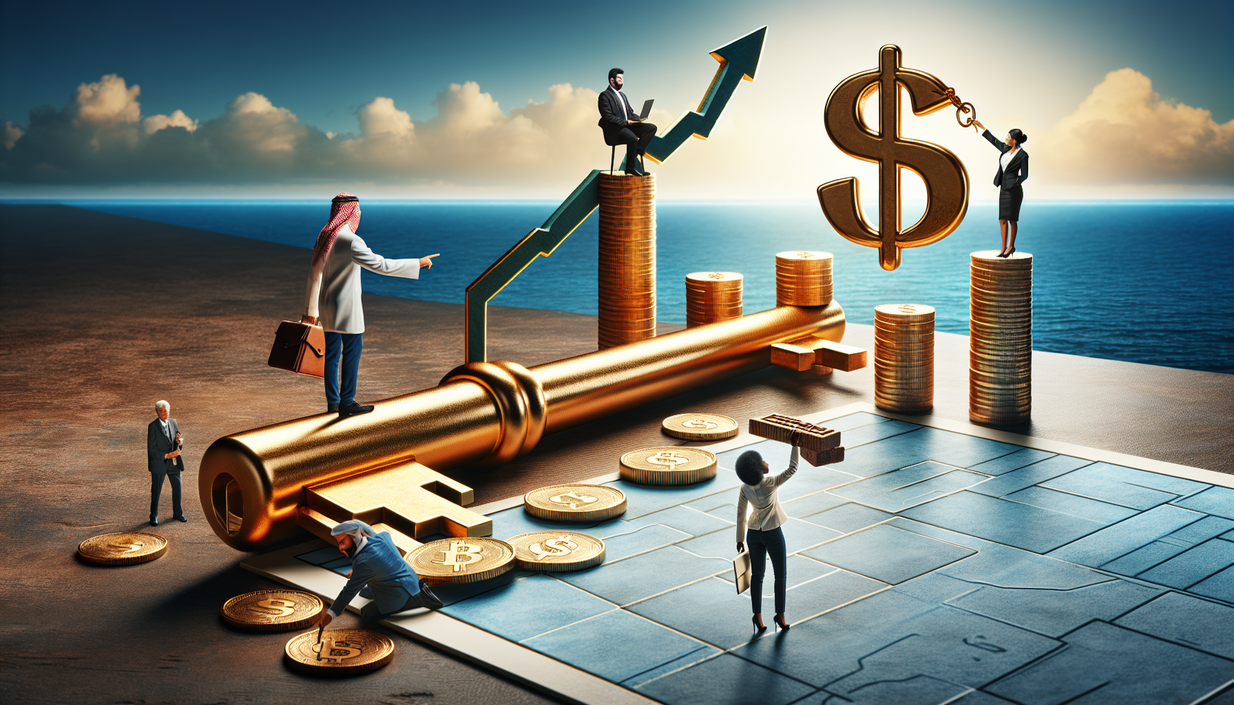 AI-generated image to illustrate the content of Dollar Sense Future.