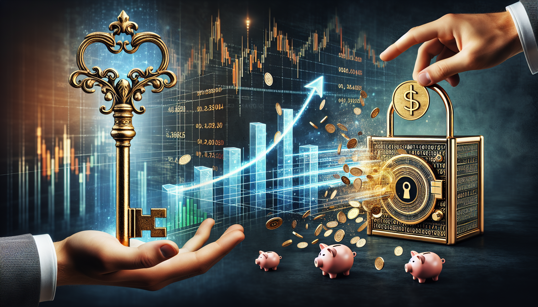 AI-generated image to illustrate the content of Dollar Sense Future.