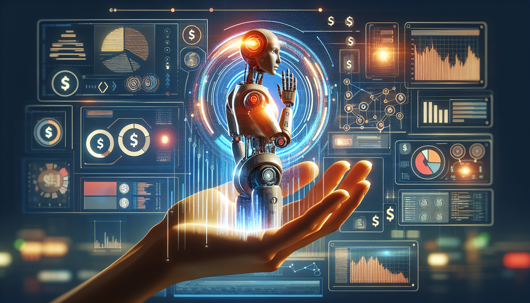 AI-generated image to illustrate the content of Dollar Sense Future.