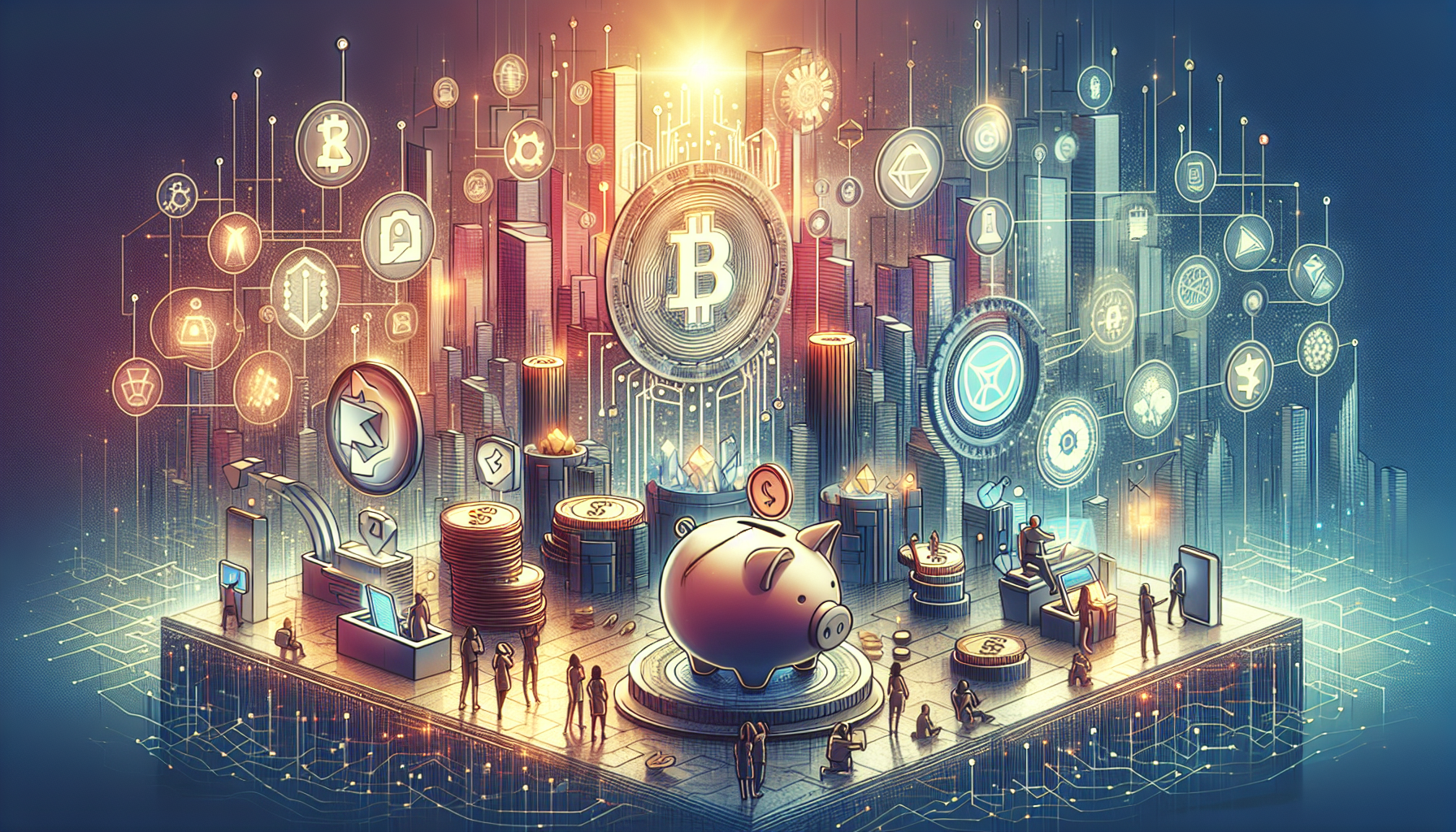 AI-generated image to illustrate the content of Dollar Sense Future.