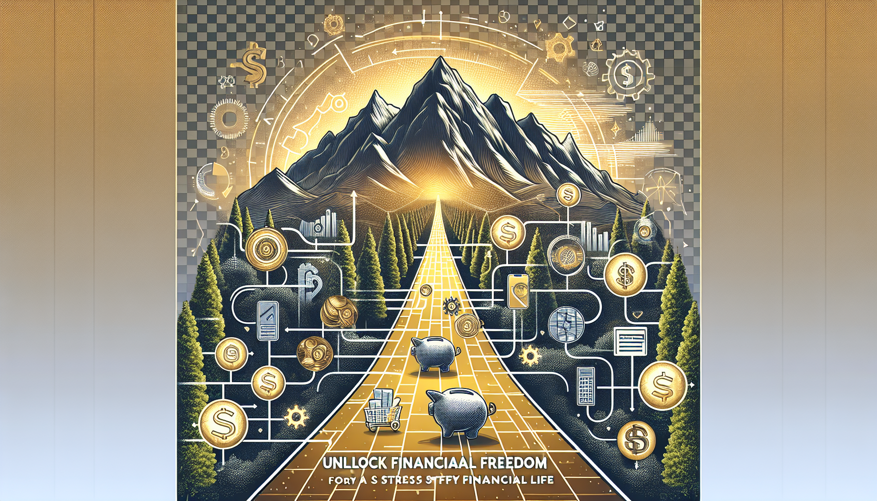 AI-generated image to illustrate the content of Dollar Sense Future.