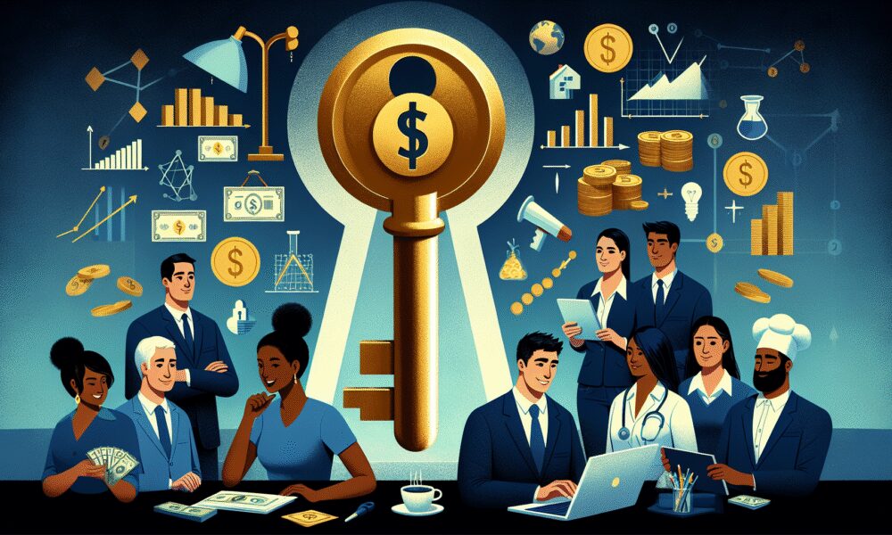 AI-generated image to illustrate the content of Dollar Sense Future.