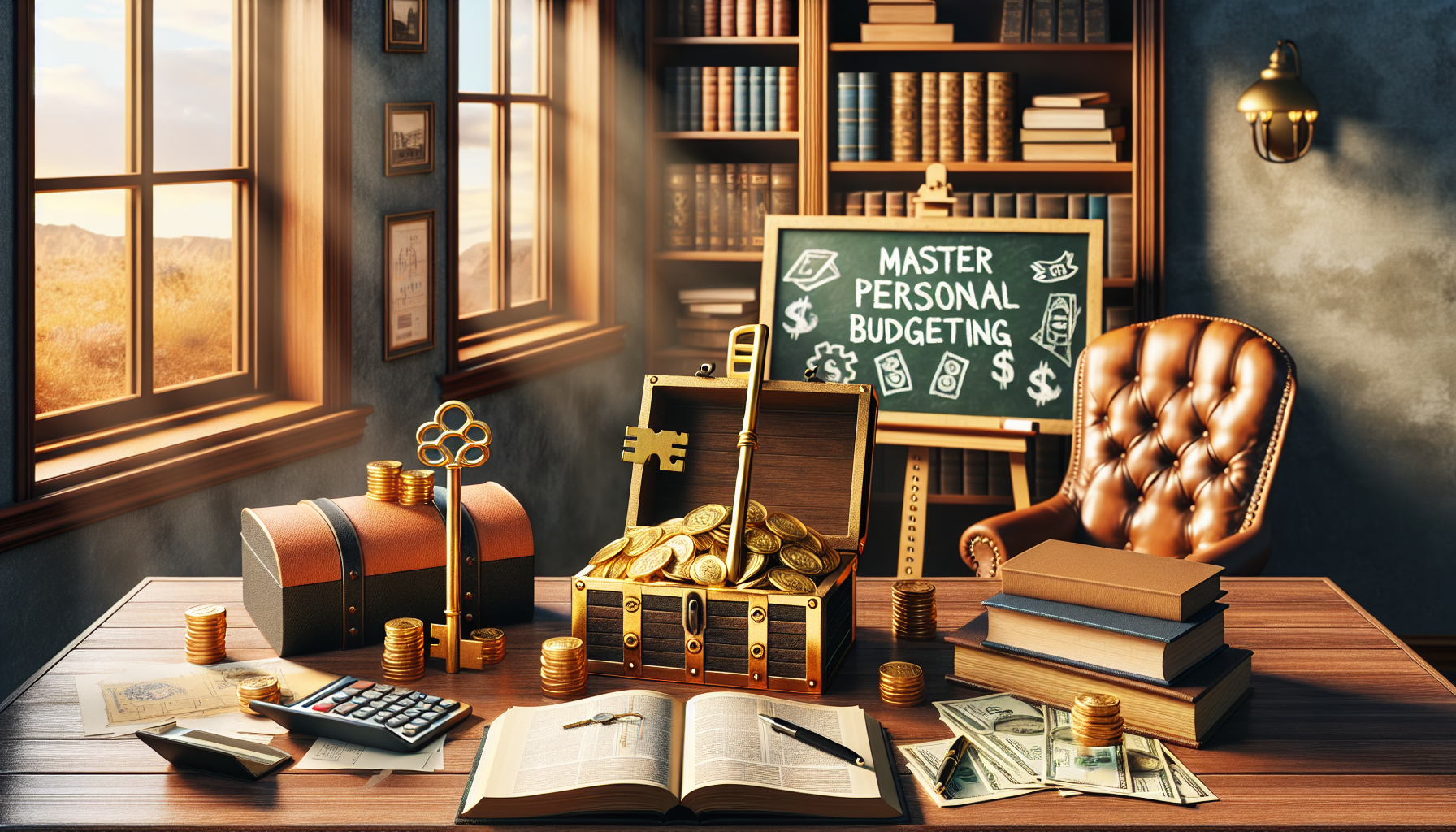 AI-generated image to illustrate the content of Dollar Sense Future.