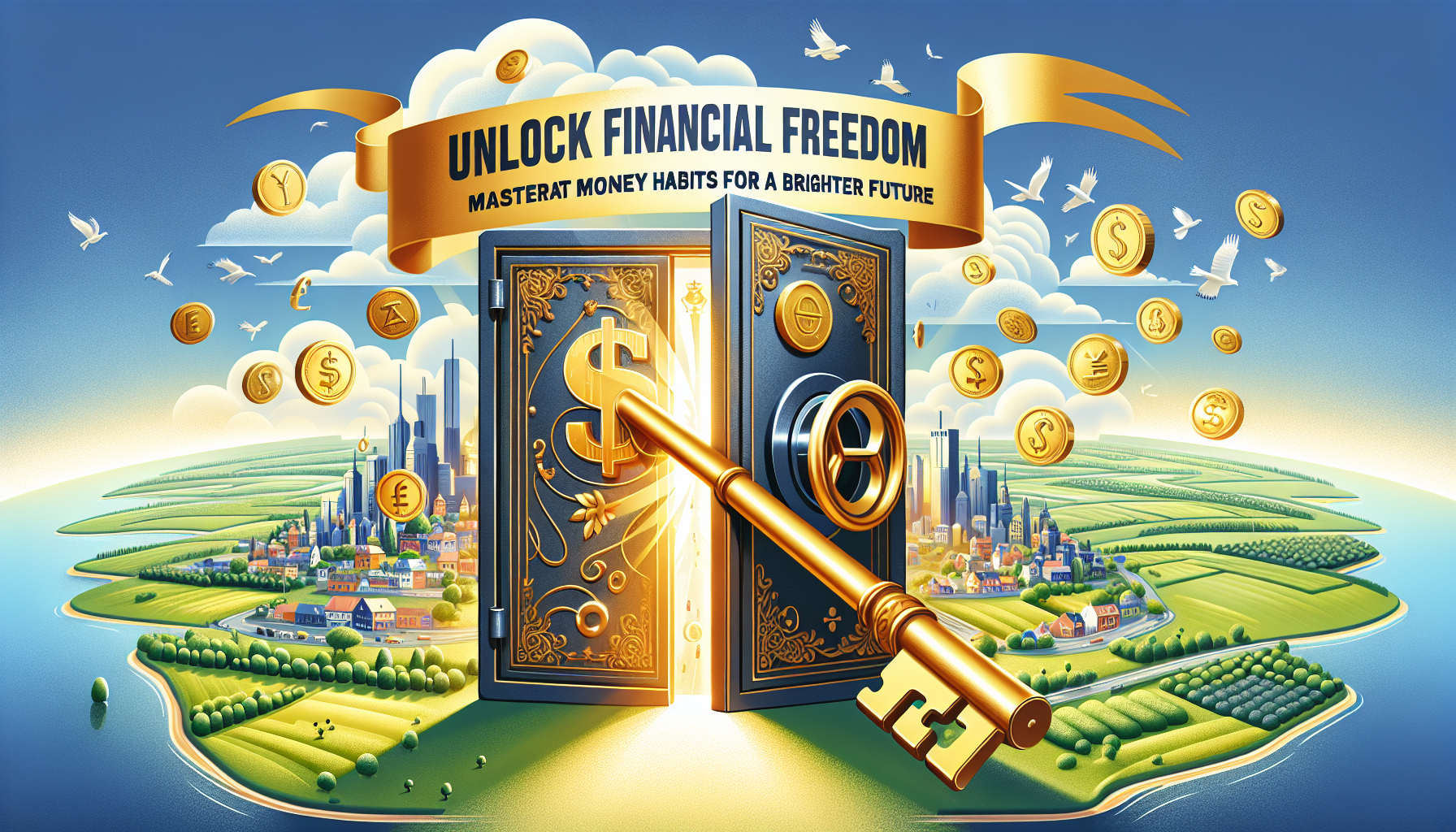 AI-generated image to illustrate the content of Dollar Sense Future.