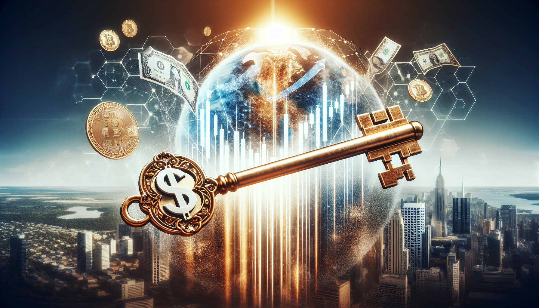 AI-generated image to illustrate the content of Dollar Sense Future.