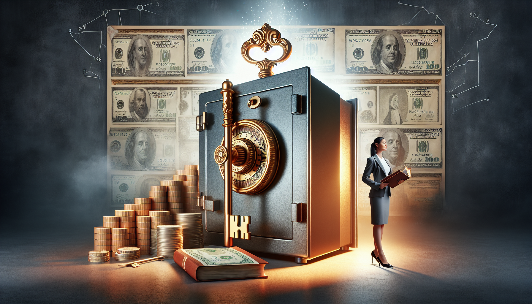 AI-generated image to illustrate the content of Dollar Sense Future.